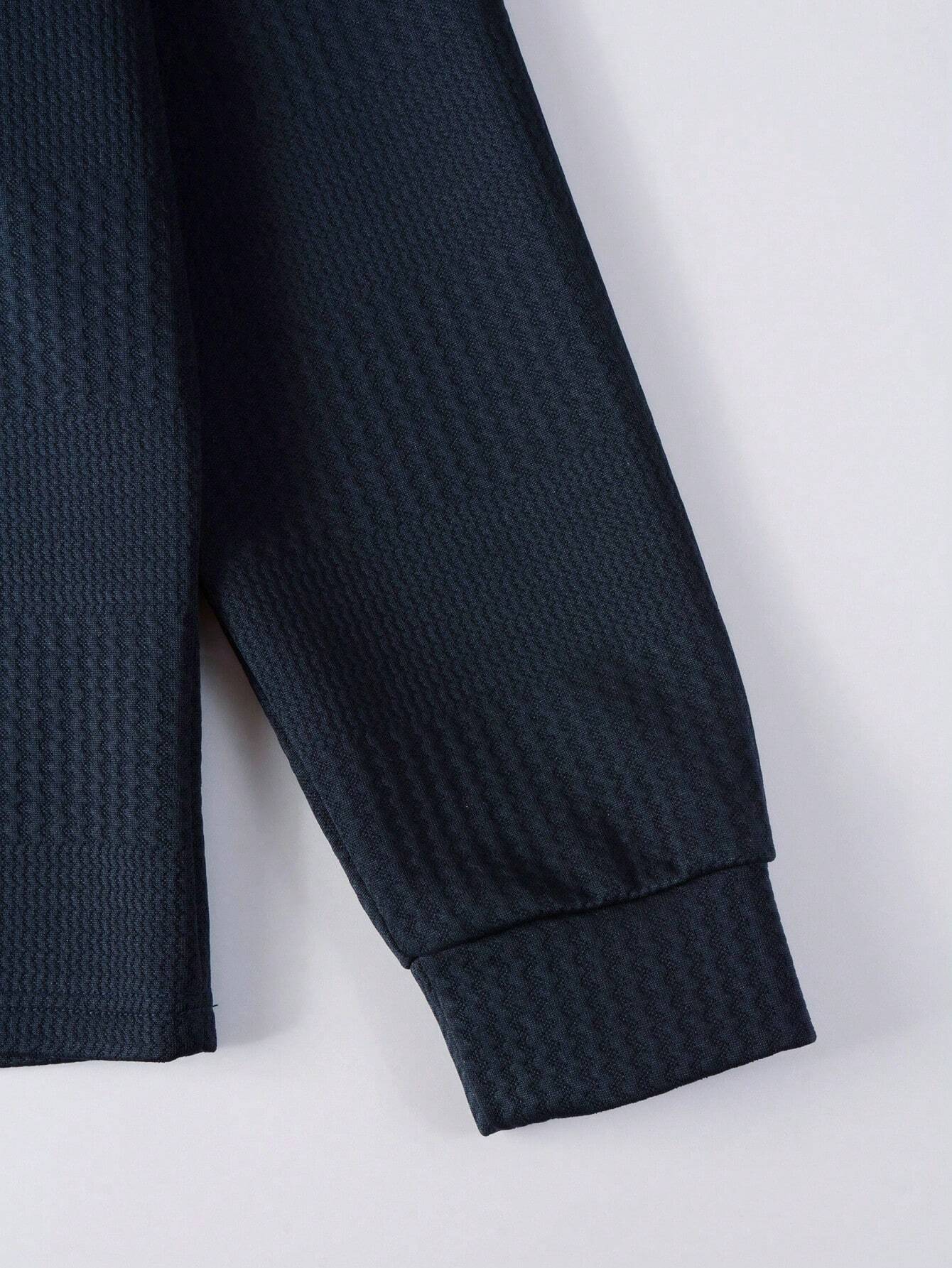 Solid Textured Polo  Shirts