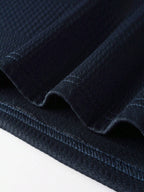 Solid Textured Polo  Shirts