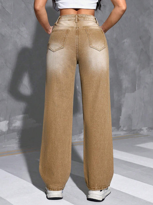 Petite Straight Leg Denim