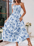 Floral Spaghetti Strap Dress