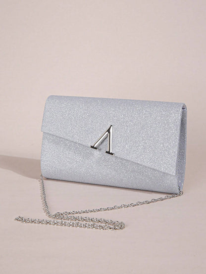 Elegant Glitter Clutch Purses Evening Bag