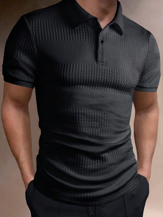 Casual Short  Sleeve Polo Shirts