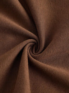 Choc Brown Heather Cropped Leggings