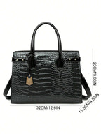 Crocodile Shoulder Bag