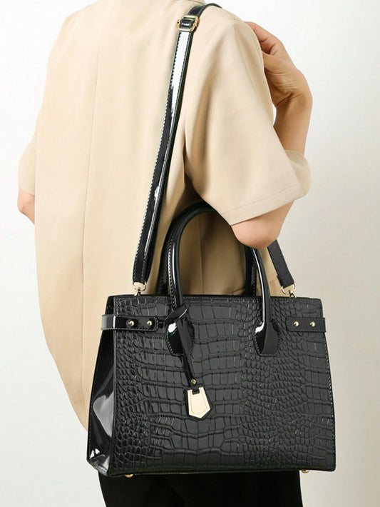 Crocodile Shoulder Bag