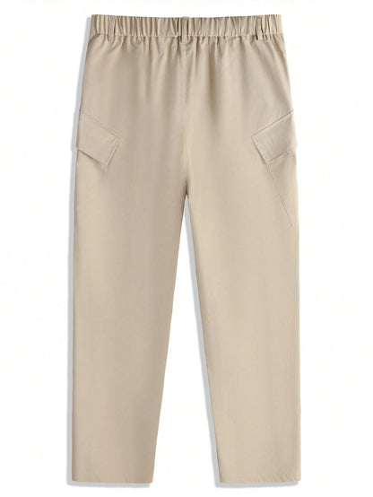 Straight Loose Zipper Cargo Streetwear Pants