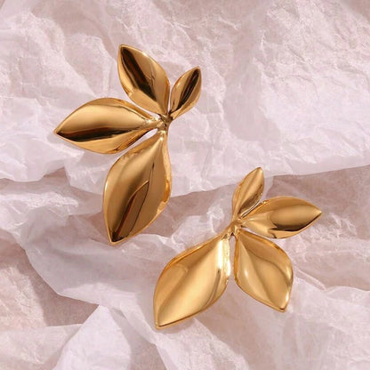 Leaf Shaped Earrings