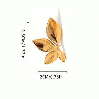 Leaf Shaped Earrings