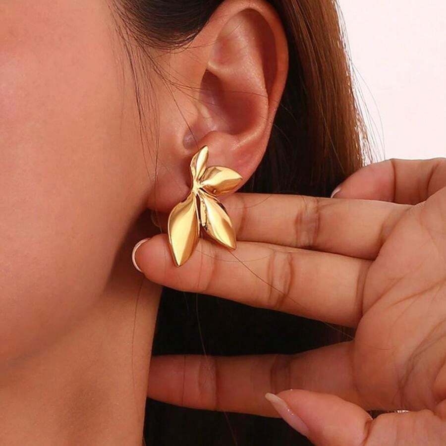 Leaf Shaped Earrings