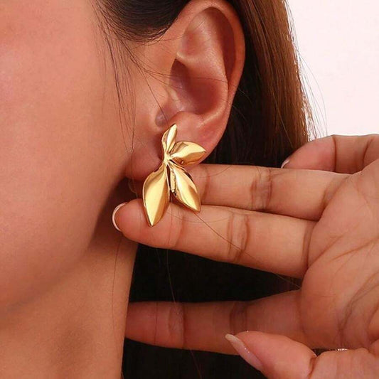 Leaf Shaped Earrings