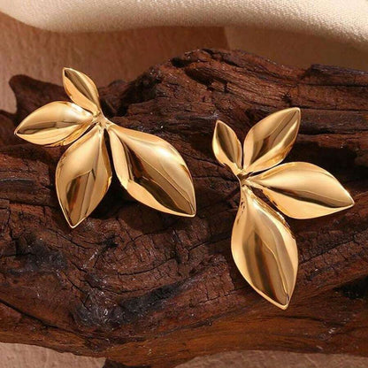 Leaf Shaped Earrings