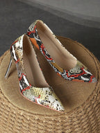 Pointed Toe High Heel Pump