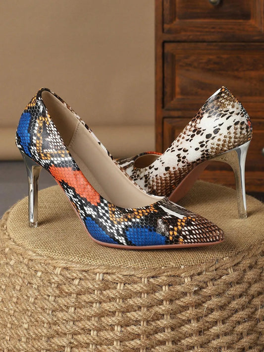 Pointed Toe High Heel Pumps