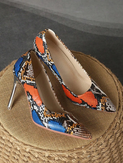 Pointed Toe High Heel Pumps