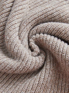 Close-up of beige textured fabric