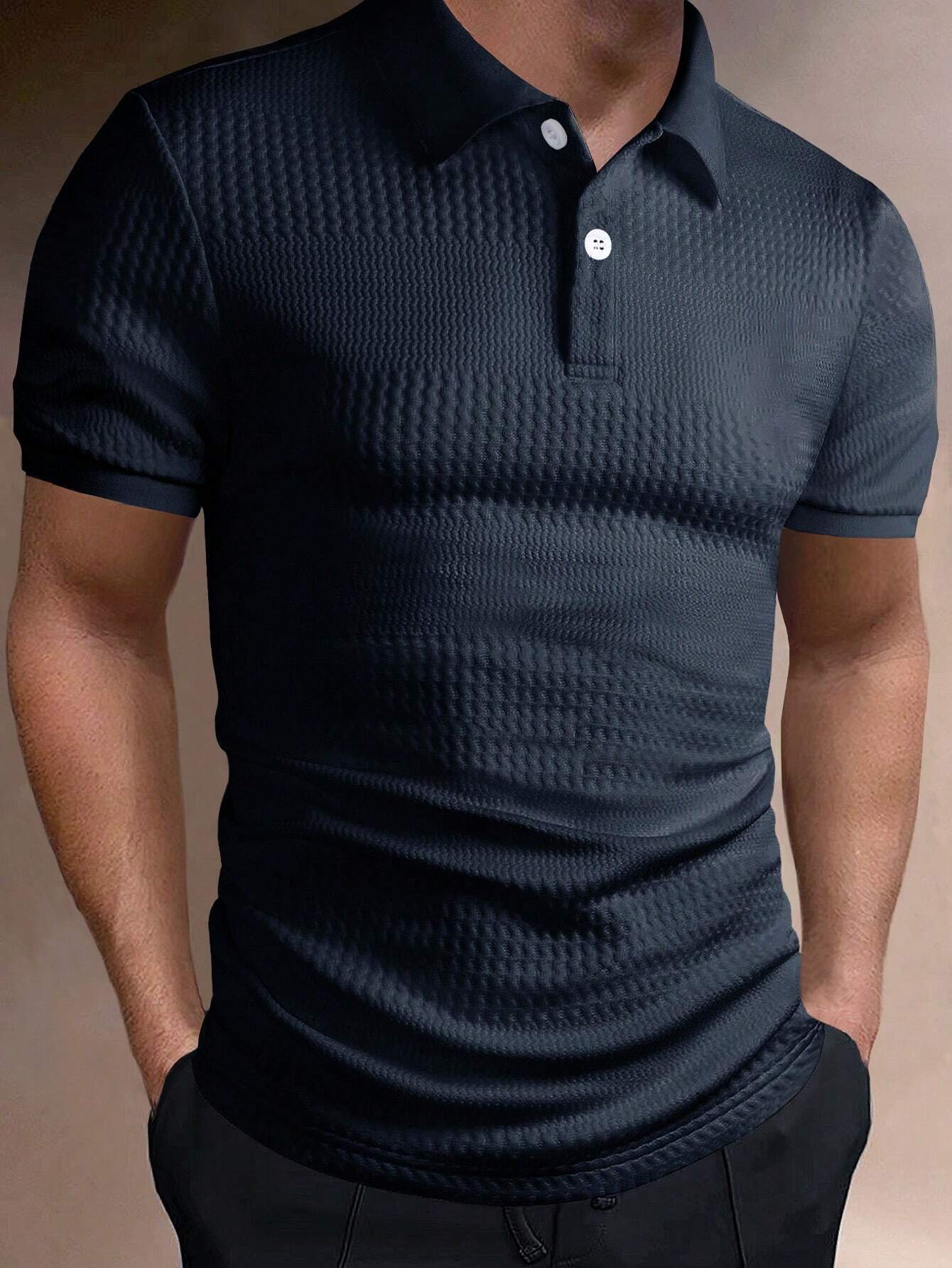 Casual Short Sleeve Polo Shirt