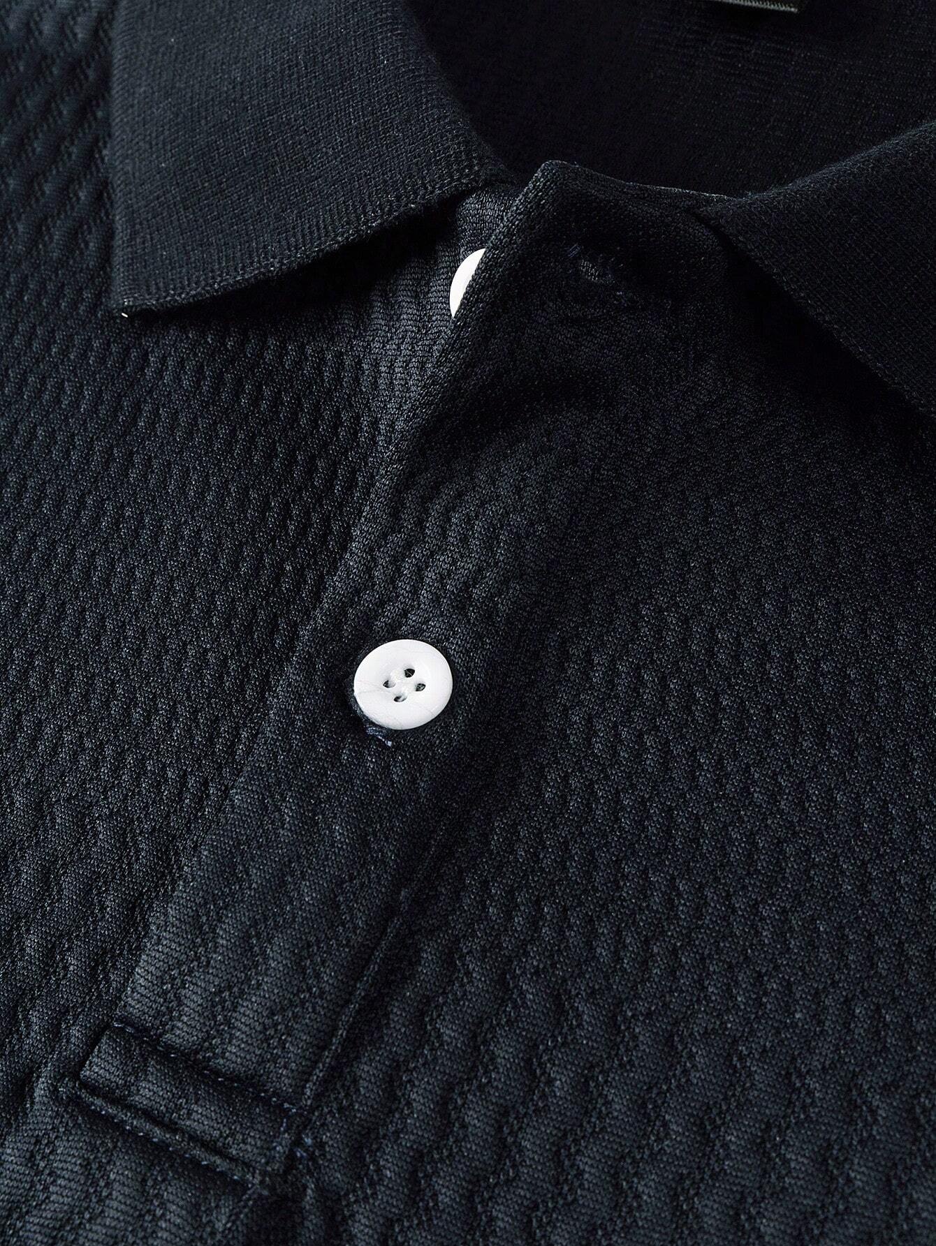 Casual Short Sleeve Polo Shirt