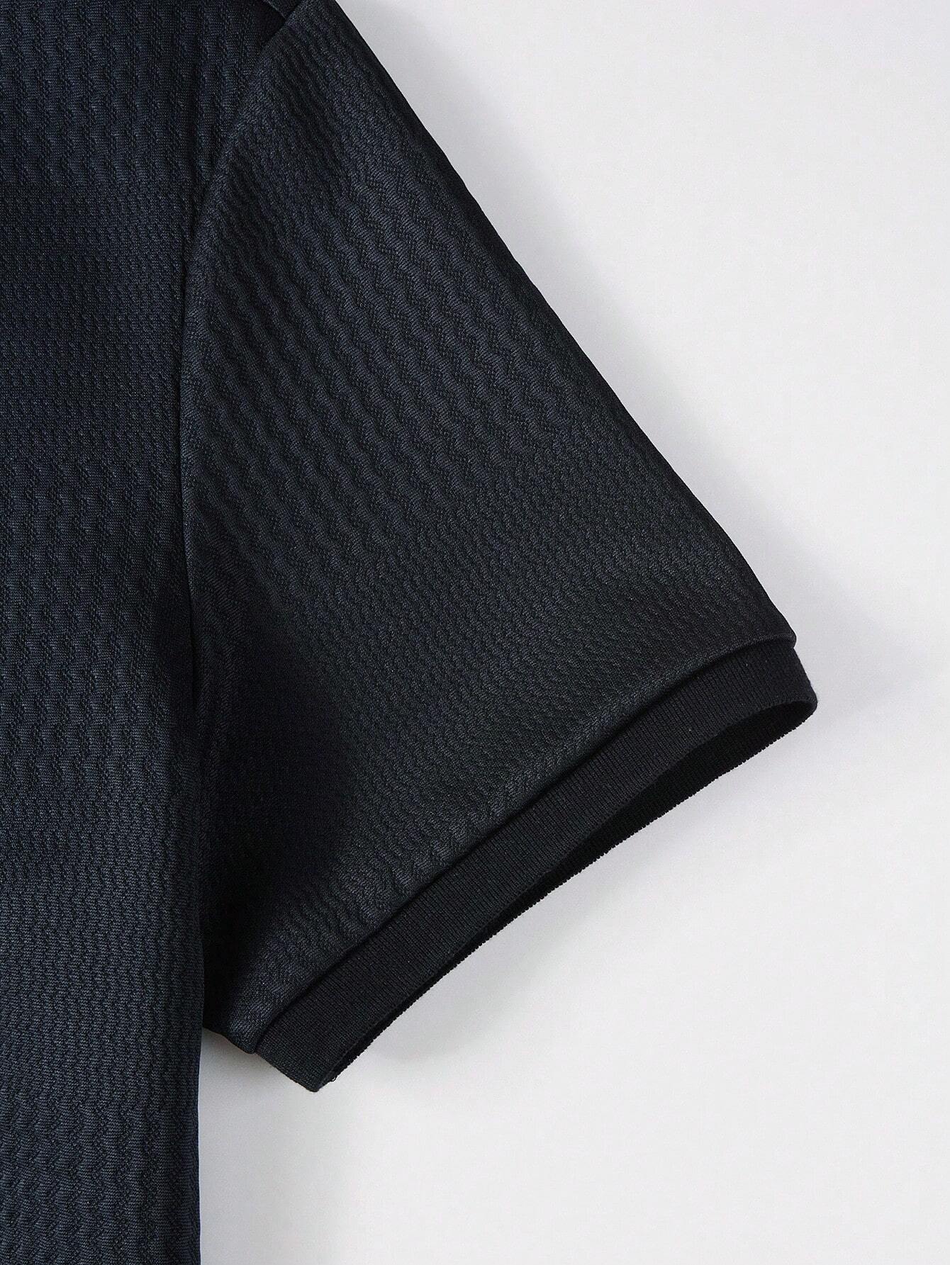 Casual Short Sleeve Polo Shirt