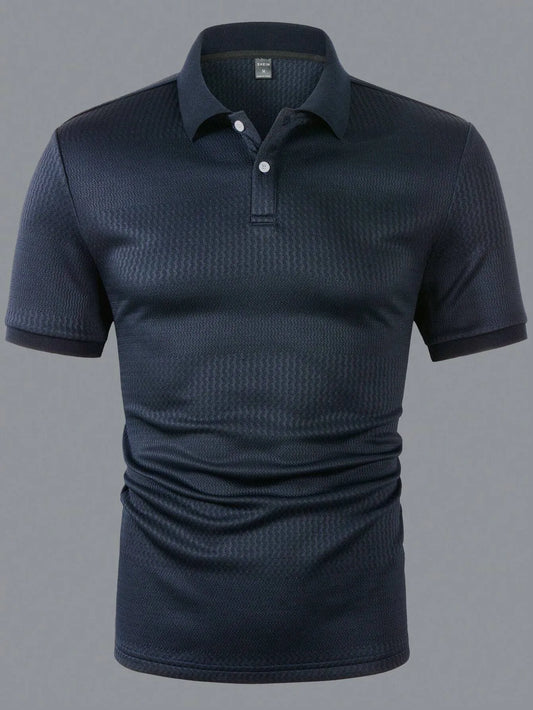 Casual Short Sleeve Polo Shirt