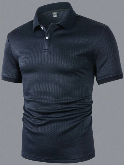 Casual Short Sleeve Polo Shirt