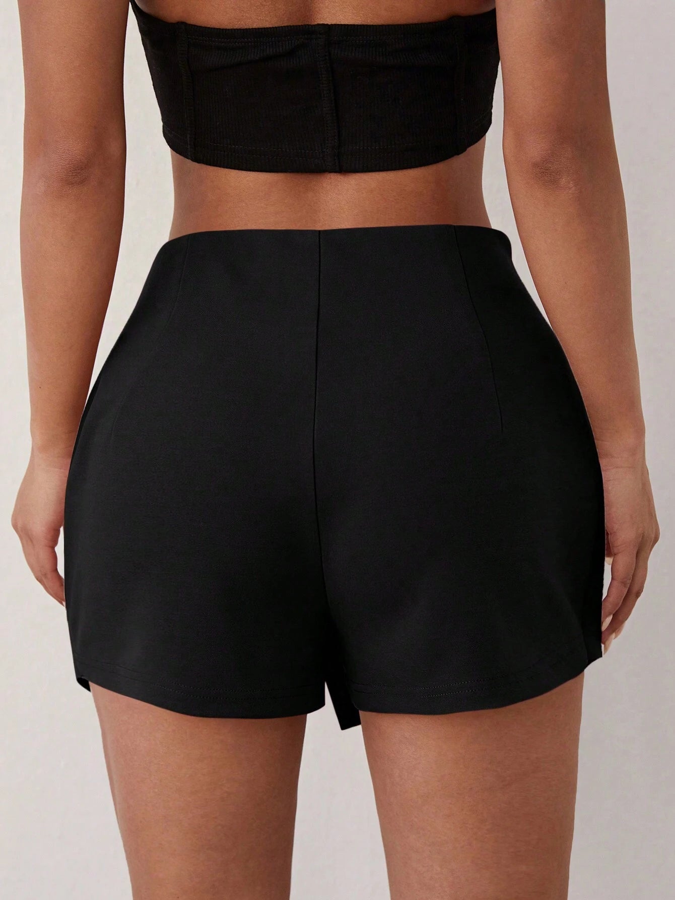 Split Hem Skorts