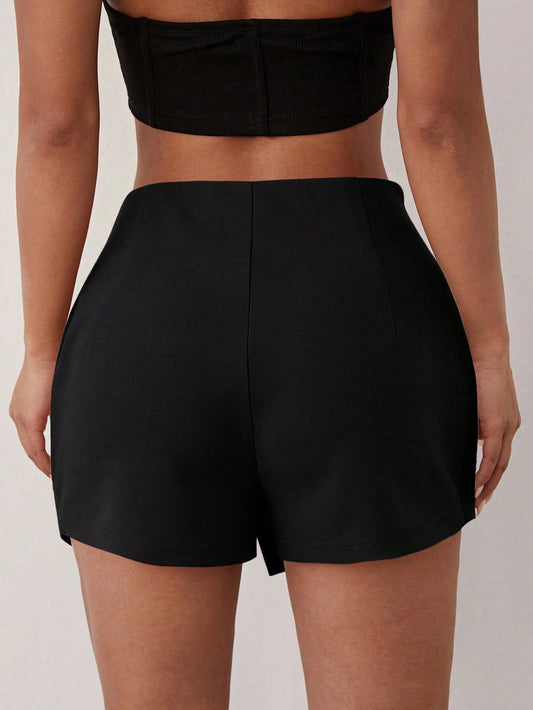 Split Hem Skorts