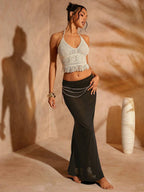 Scoop Neck Stripe Cami Top