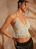 Scoop Neck Stripe Cami Top