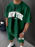 Loose T-Shirt And Shorts Set