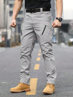 Straight Loose Zipper Cargo Streetwear Pants