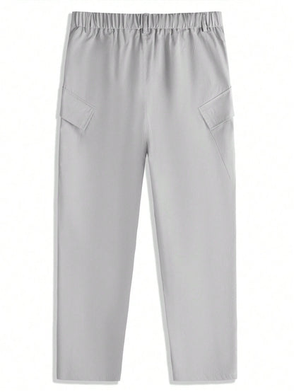 Straight Loose Zipper Cargo Streetwear Pants