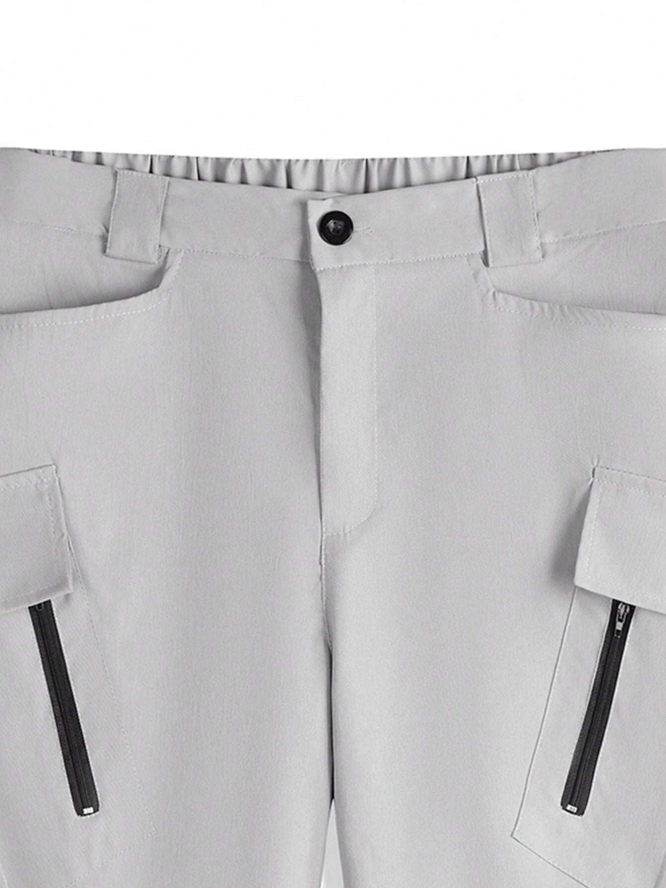 Straight Loose Zipper Cargo Streetwear Pants