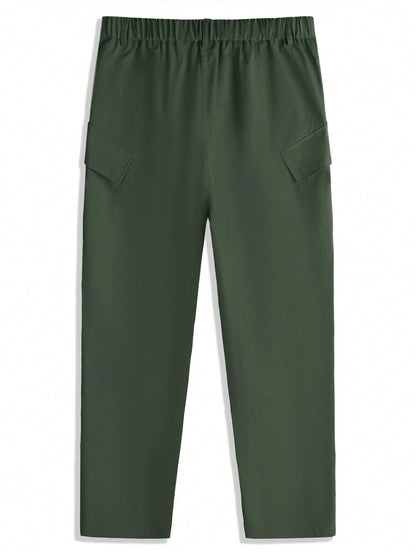 Straight Loose Zipper Cargo Streetwear Pants