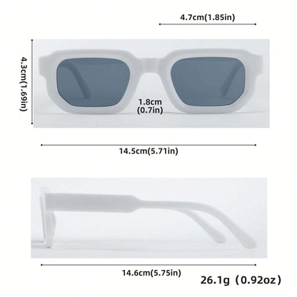 Square Frame Retro Glasses