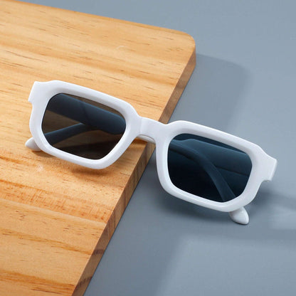 Square Frame Retro Glasses