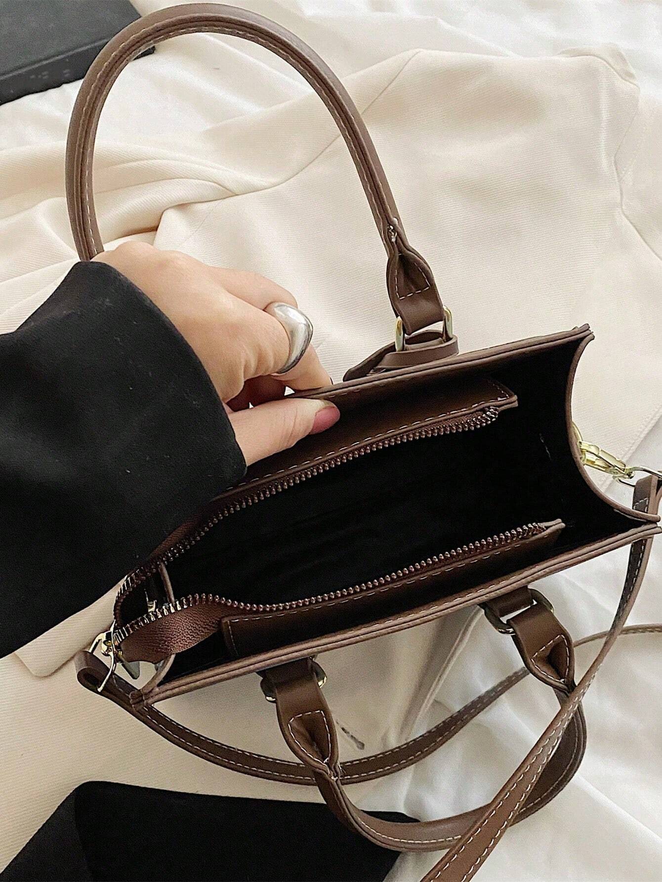 Two-Tone Craft Casual Bag