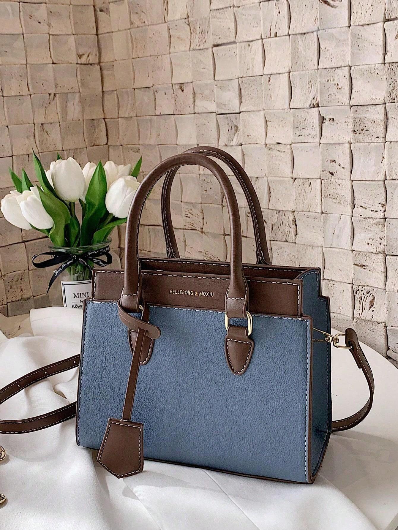 Two-Tone Craft Casual Bag