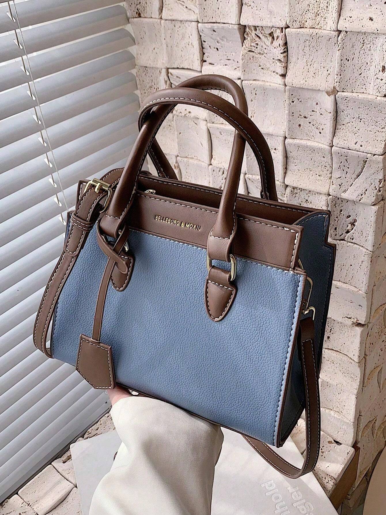 Two-Tone Craft Casual Bag