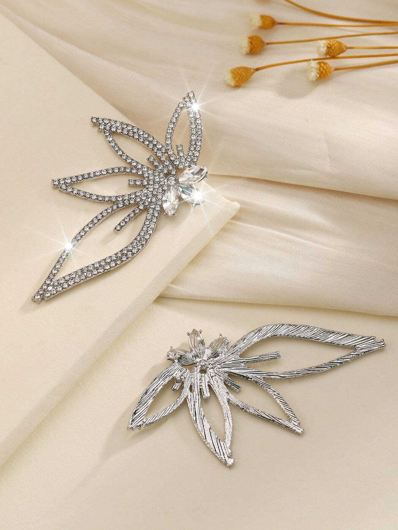 Crystal Embellished Vintage Earrings