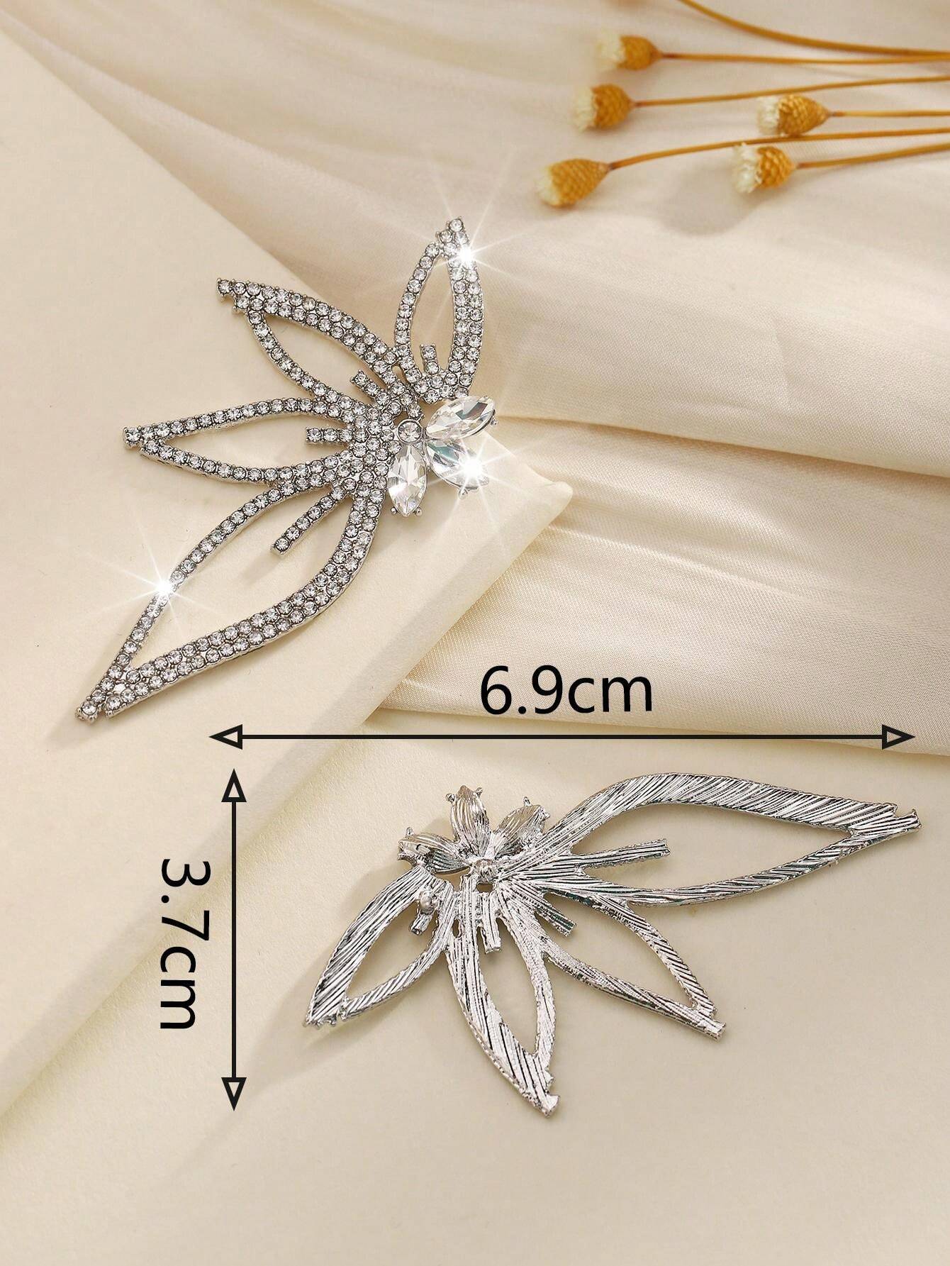 Crystal Embellished Vintage Earrings