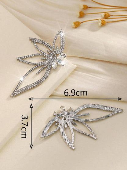 Crystal Embellished Vintage Earrings