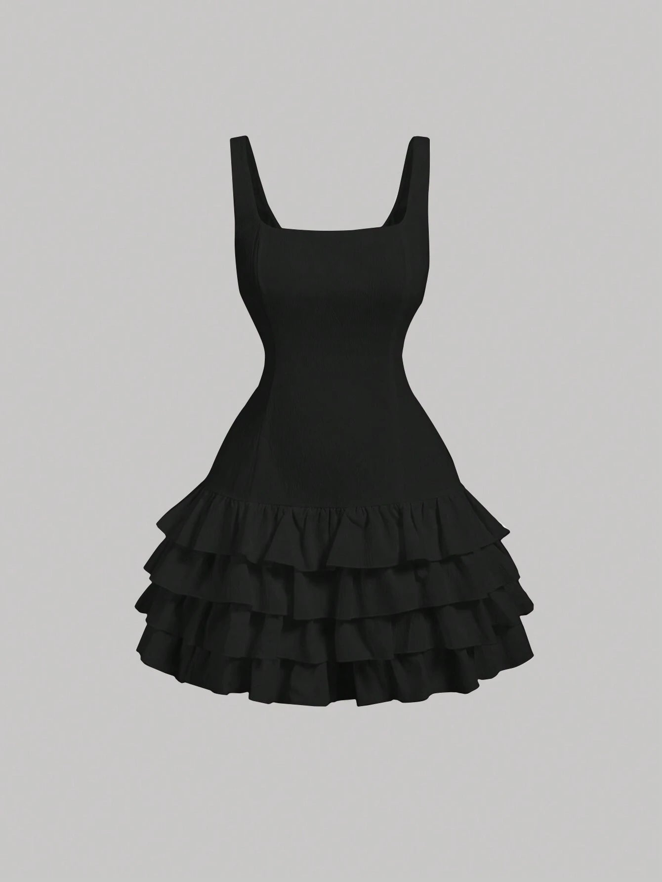 Ruffle Hem Dress