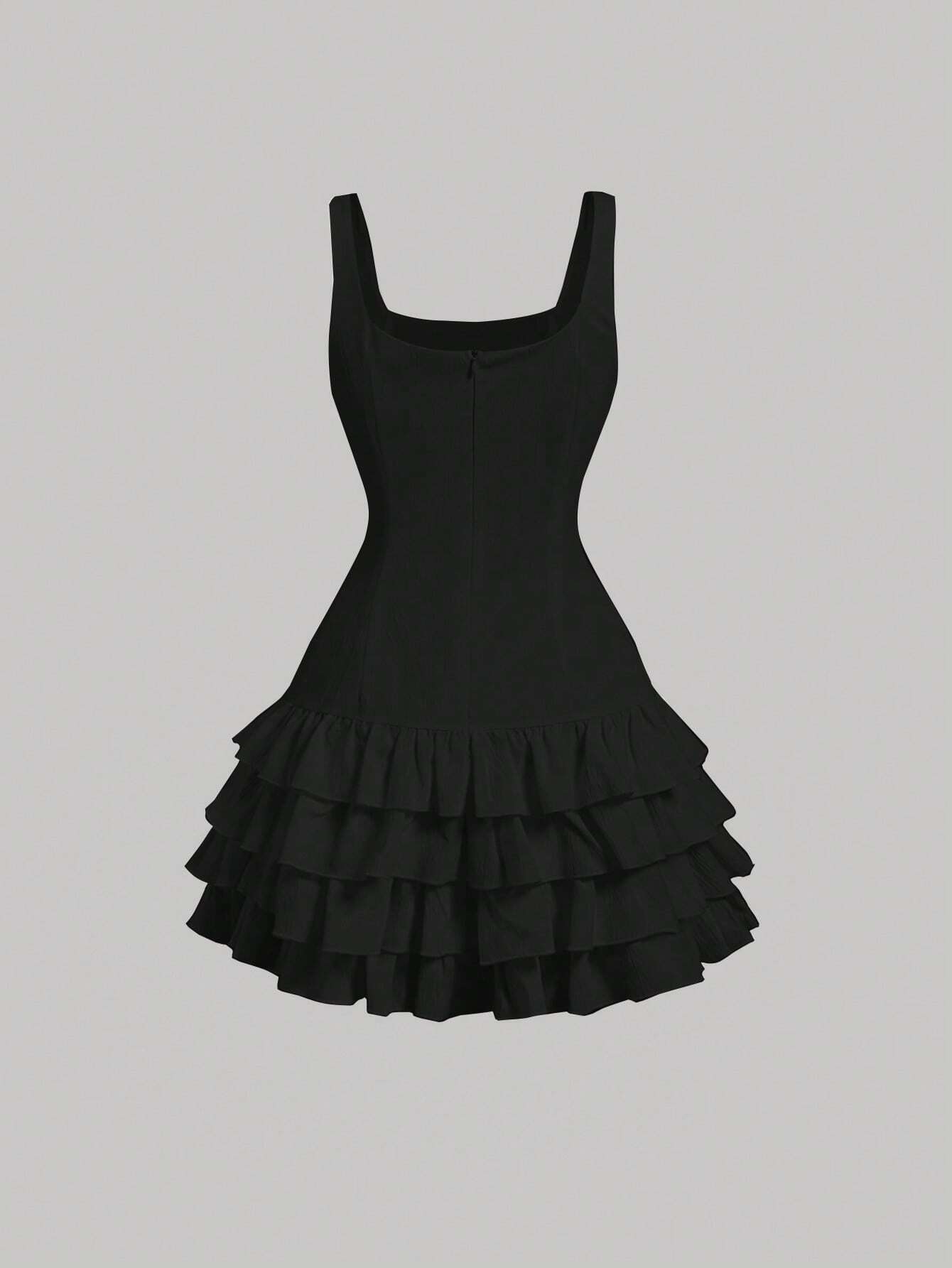 Ruffle Hem Dress