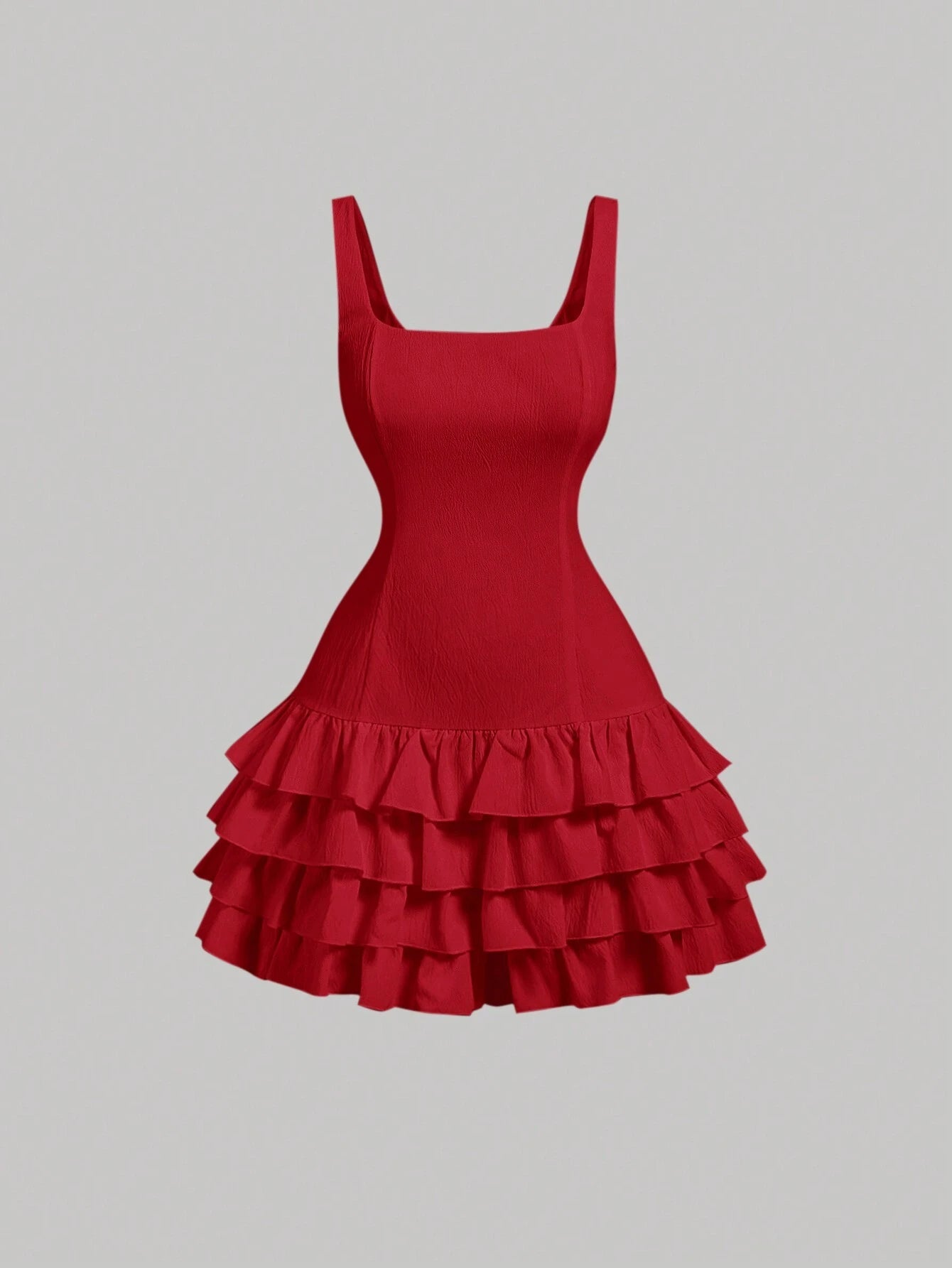 Ruffle Hem Dress