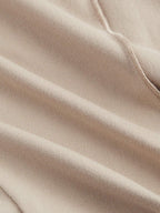 Close-up of brown fabric texture