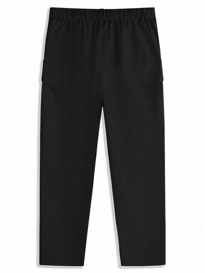Straight Loose Zipper Cargo Streetwear Pants