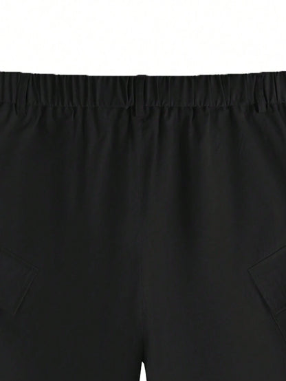 Straight Loose Zipper Cargo Streetwear Pants