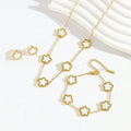 Clover Necklace Set