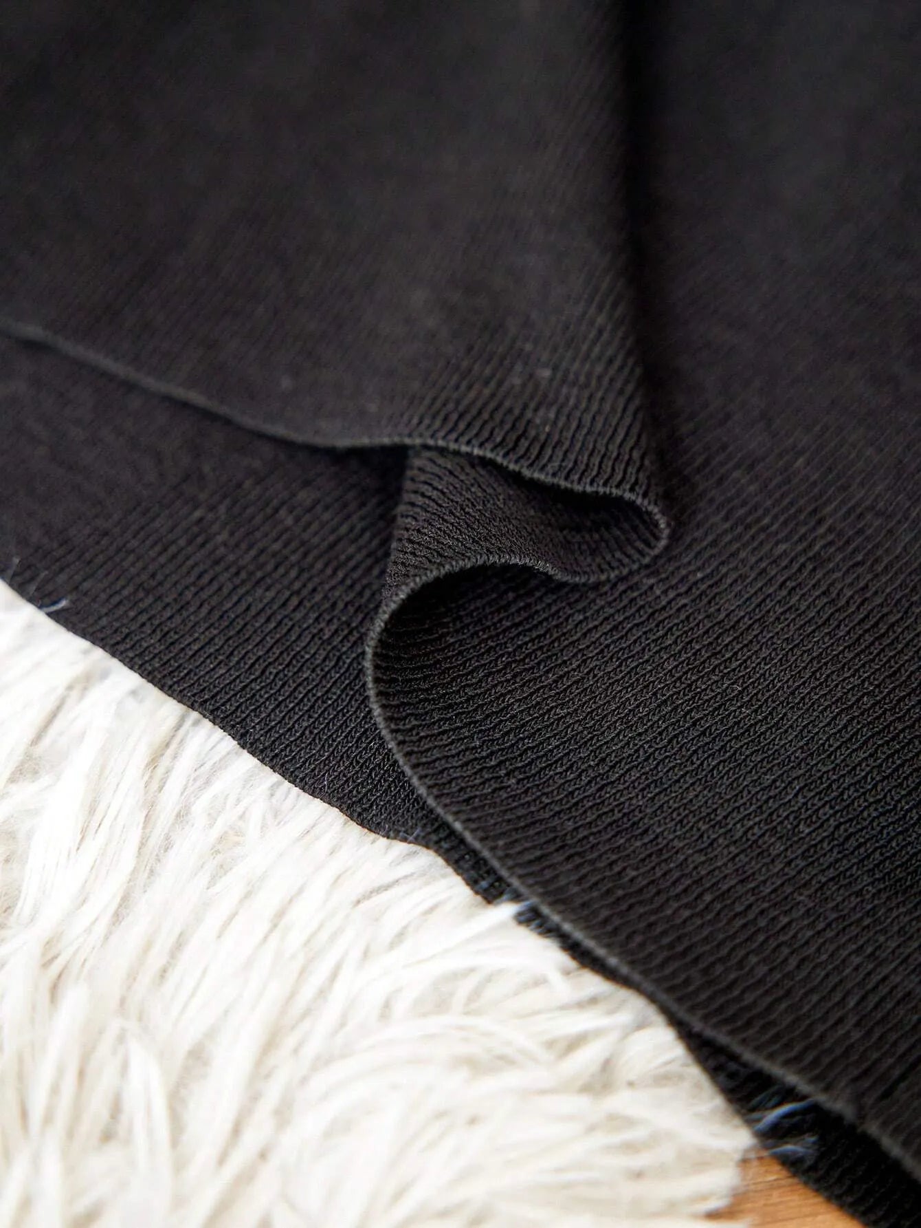Elegant Flare Sleeve Sweater  Dress