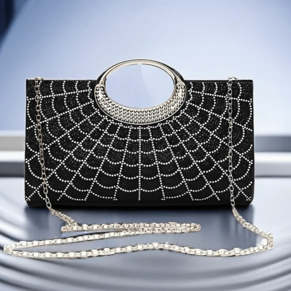 Gothic Punk Rhinestone Bag